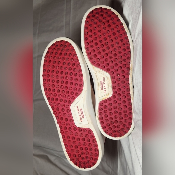 Cole Haan Grand Pro AM‎ Golf Sneaker Pink Floral Size - Picture 6 of 10